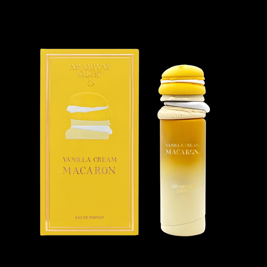 VANILLA CREAM MACARON Arabiyat Sugar